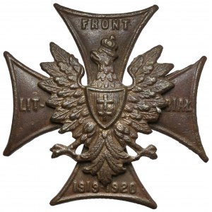 Odznaka, Front Litewsko-Białoruski 1919-1920