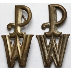 PRL, Odznaki Przysposobienie Wojskowe - zestaw (2szt)