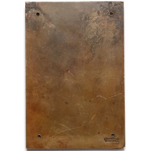 Plakieta MW (90x60) Marszałek J. Piłsudski