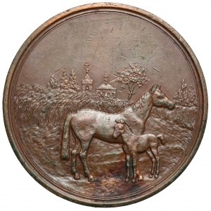Rosja, Medal nagrodowy bez daty, Donieckie Towarzystwo Rolnicze