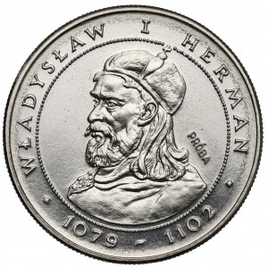Próba NIKIEL 50 złotych 1981 Władysław I Herman
