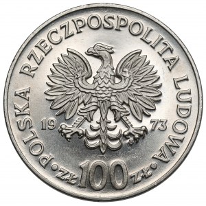 Próba NIKIEL 100 złotych 1973 Kopernik