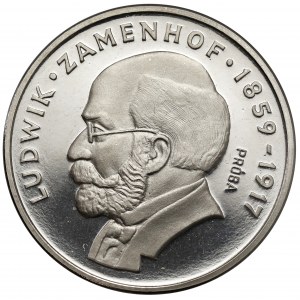 Próba NIKIEL 100 złotych 1979 Ludwik Zamenhof - w lewo