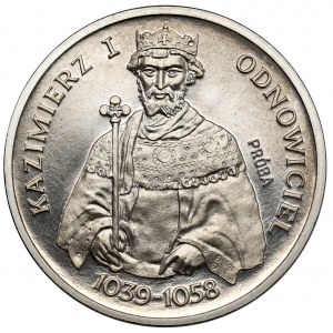 Próba NIKIEL 200 złotych 1980 Kazimierz I Odnowiciel - półpostać