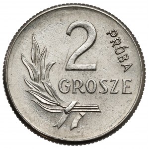 Próba NIKIEL 2 grosze 1949