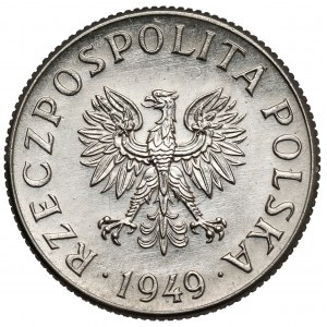 Próba NIKIEL 2 grosze 1949