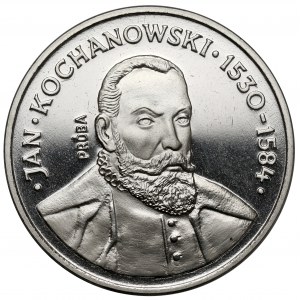 Próba NIKIEL 100 złotych 1980 Jan Kochanowski