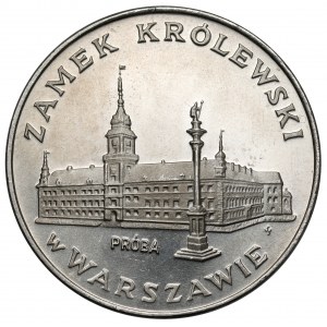 Próba NIKIEL 100 złotych 1974 Zamek Królewski w Warszawie
