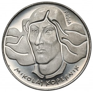 Próba NIKIEL 100 złotych 1973 Mikołaj Kopernik - krótsze włosy