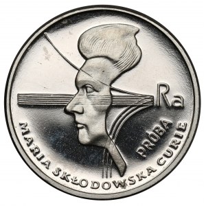 Próba NIKIEL 2.000 złotych 1979 Maria Curie-Skłodowska