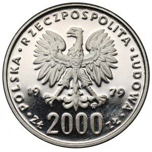 Próba NIKIEL 2.000 złotych 1979 Maria Curie-Skłodowska