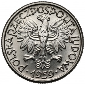 Próba NIKIEL 2 złote 1959 Jagody