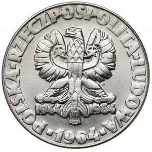 Próba NIKIEL 20 złotych 1964 Klucz, Sierp i Kielnia