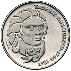 Próba NIKIEL 100 złotych 1976 Tadeusz Kościuszko - na wprost