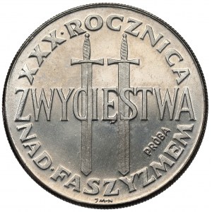 Próba NIKIEL 200 złotych 1975 XXX Rocznica zwycięstwa nad faszyzmem