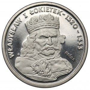 Próba NIKIEL 200 złotych 1986 Władysław I Łokietek