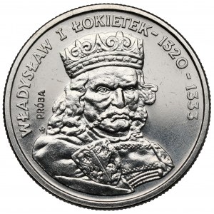 Próba NIKIEL 100 złotych 1986 Władysław I Łokietek