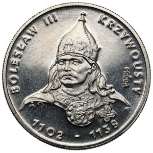 Próba NIKIEL 50 złotych 1982 Bolesław III Krzywousty
