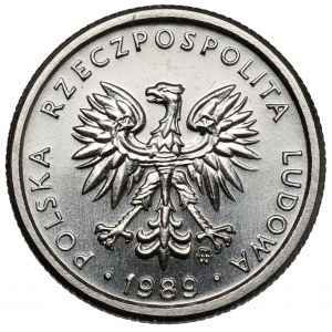 Próba NIKIEL 1 złoty 1989