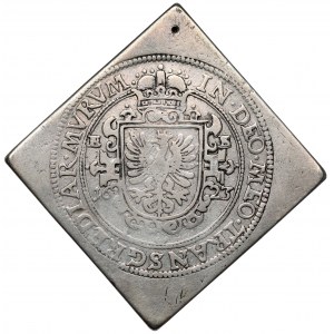 Śląsk, Fryderyk Wilhelm, Klipa półtalarowa 1623 ES, Cieszyn? - UNIKAT