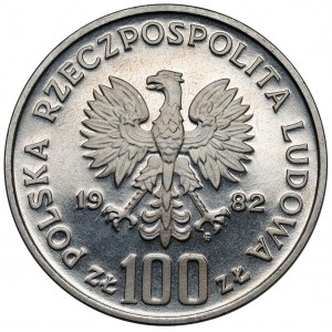 Próba NIKIEL 100 złotych 1982 Bociany