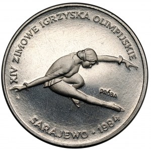 Próba NIKIEL 200 złotych 1984 Sarajewo