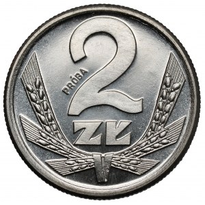 Próba NIKIEL 2 złote 1989