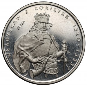 Próba NIKIEL 1.000 złotych 1986 Władysław I Łokietek