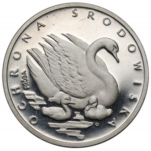 Próba NIKIEL 500 złotych 1984 Łabędzie