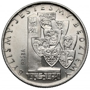 Próba NIKIEL 10 złotych 1970 Byliśmy, Jesteśmy...