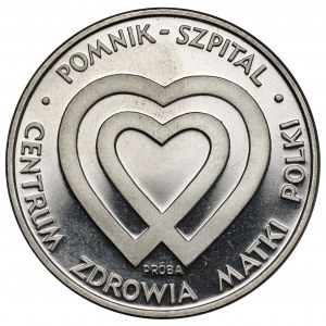 Próba NIKIEL 1.000 złotych 1985 Centrum Zdrowia Matki Polki