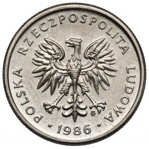 Próba NIKIEL 2 złote 1986