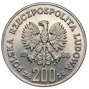 Próba NIKIEL 200 złotych 1983 300 lat Odsieczy Wiedeńskiej