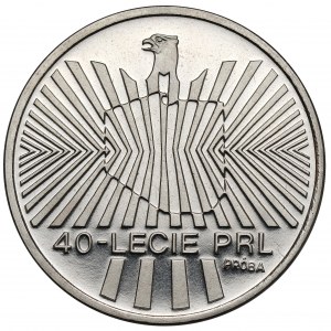 Próba NIKIEL 1.000 złotych 1984, 40-lecie PRL