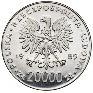 Próba NIKIEL 20.000 złotych 1989 MŚ w Piłce Nożnej Włochy - piłkarz