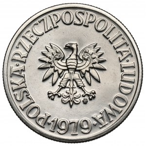 Próba NIKIEL 5 złotych 1979