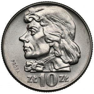 Próba NIKIEL 10 złotych 1960 Kościuszko - głowa