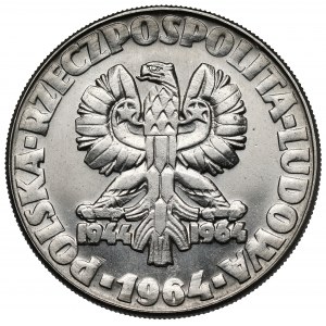 Próba NIKIEL 10 złotych 1964 Drzewo