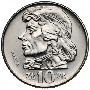 Próba NIKIEL 10 złotych 1966 Tadeusz Kościuszko