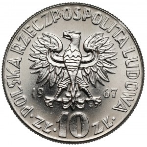 Próba NIKIEL 10 złotych 1967 Mikołaj Kopernik