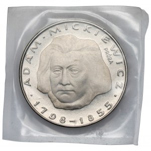 Próba NIKIEL 100 złotych 1978 Adam Mickiewicz - głowa - zgrzewka