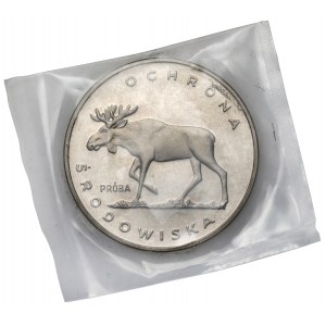 Próba NIKIEL 100 złotych 1978 Łoś - zgrzewka