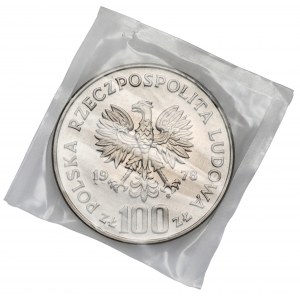 Próba NIKIEL 100 złotych 1978 Bóbr
