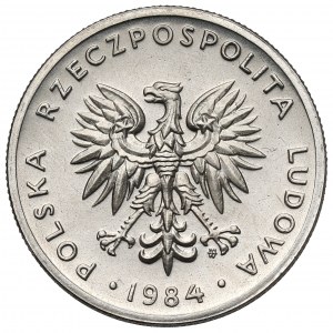 Próba NIKIEL 20 złotych 1984