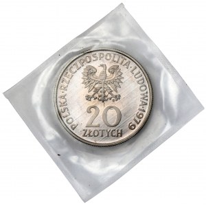 Próba NIKIEL 20 złotych 1979 Rok Dziecka