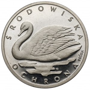 Próba NIKIEL 1.000 złotych 1984 Łabędź