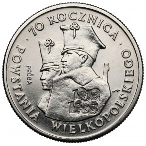 Próba NIKIEL 100 złotych 1988 Powstanie Wielkopolskie