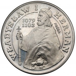 Próba NIKIEL 200 złotych 1981 Władysław I Herman - półpostać
