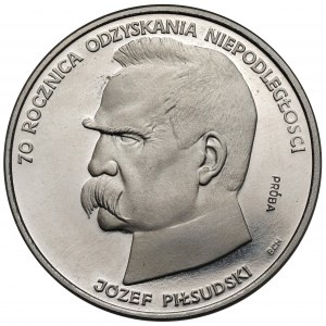 Próba NIKIEL 50.000 złotych 1988 Piłsudski