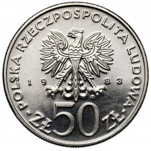 Próba NIKIEL 50 złotych 1983 Teatr Wielki